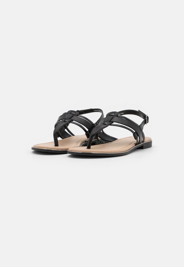 Sandale ANNA FIELD Anna Field T-bar Sandals Noir Femme | BQD-0036520